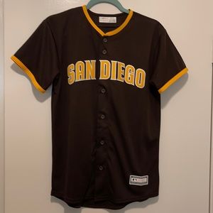 Manny Machado San Diego Padres youth large jersey
